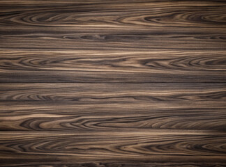 Elegant Black Stained Wood Background with Natural Grain Pattern, AI Generation