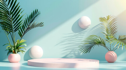 Obraz premium minimal showcase
