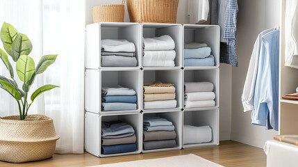Compact Cube Organizer for Storage | Modular Shelf System, Versatile Room Organizer, Simple Home Decor