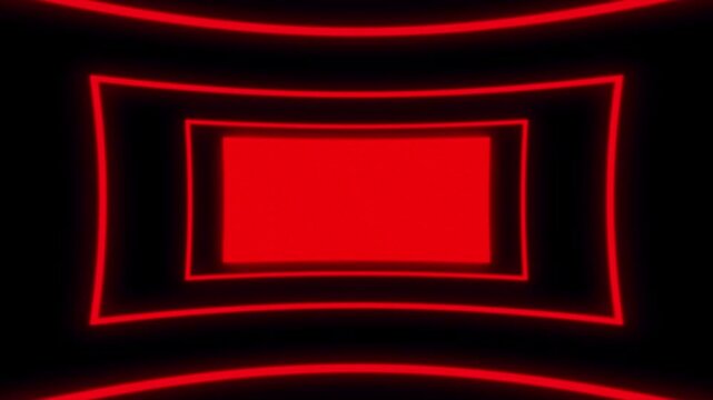 Neon lines light red and Blake color creativ background . Creative banner red neon screens.
