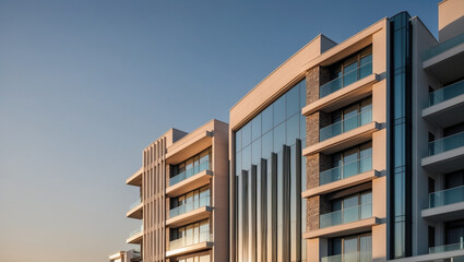 Fototapeta premium Modern Architectural Concepts, Real Estate Visual Assets