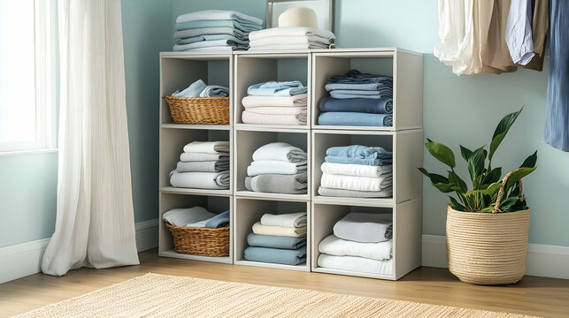 Compact Cube Organizer for Storage | Modular Shelf System, Versatile Room Organizer, Simple Home Decor