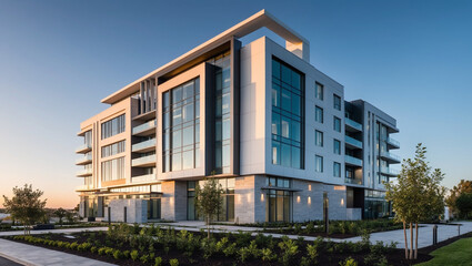 Obraz premium Professional Building Design Resources, Urban & Residential Property Graphics