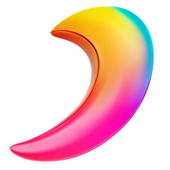 A vibrant, colorful wave design featuring gradients of pink, yellow, and blue, perfect for creative projects.