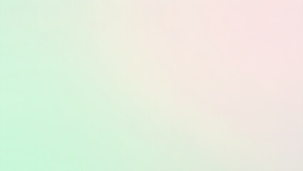Obraz premium Pastel gradient background in mint green and pale pink