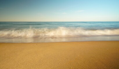 Crashing Waves At Sunrise Portugal 