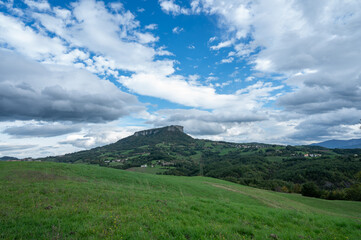 the famous Pietra di Bismantova in Italy