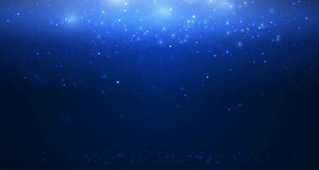 Christmas or other abstract background with soft lights and shiny. Vector.