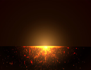 Abstract Explosion effect. Fast motion effect. Vector background