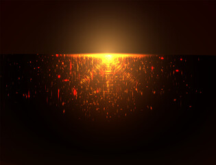 Abstract Explosion effect. Fast motion effect. Vector background