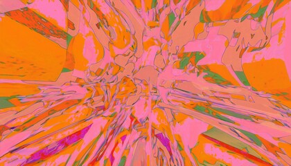 Geometric background with colorful shapes