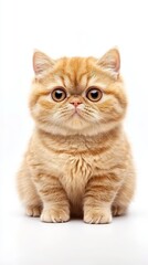 Obraz premium Adorable Persian Kitten with Big Eyes
