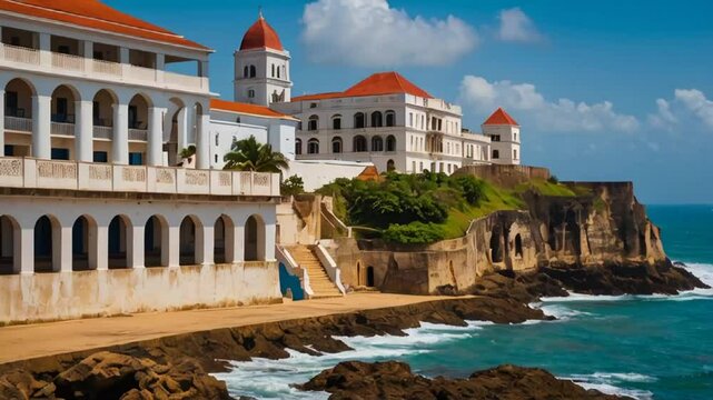 Cape Coast Castle Ghana Africa