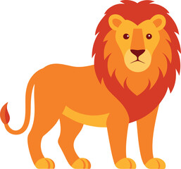 Lion vector art illustration eps