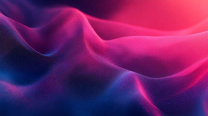 Obraz premium Abstract background of glowing, swirling particles in blue and orange hues.