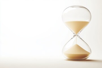 abstract hour glass icon