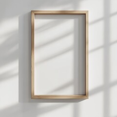 Wooden Frame Mockup.
