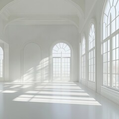 White Room with Windows.