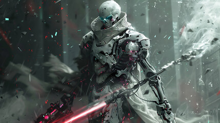 Fototapeta premium cyber robot