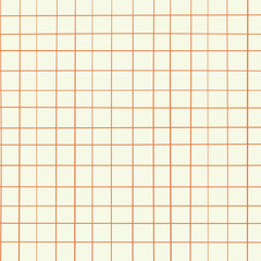 Graph ink doodle check paper. Printable squared grid paper with color lines. Geometric background for school, wrapping, invitations, card, scrapbooking, notebook, diary. Realistic lined paper blank