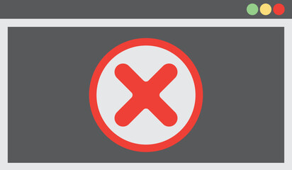 Warning Popup, Error System Symbol