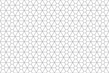 Fototapeta premium Seamless polygonal pattern in arabian style. From stars and polygons. Vector illustration.