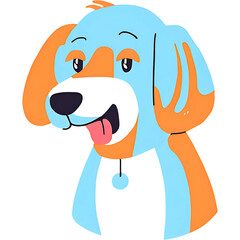 Dog Design, perfect for t-shirt, poster, sticker, and more
