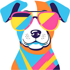 Dog Design, perfect for t-shirt, poster, sticker, and more
