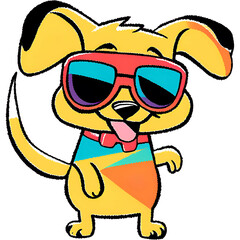 Dog Design, perfect for t-shirt, poster, sticker, and more
