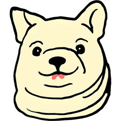 Dog Design, perfect for t-shirt, poster, sticker, and more
