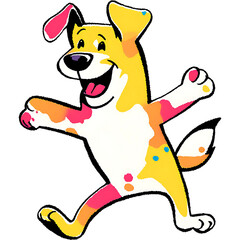 Dog Design, perfect for t-shirt, poster, sticker, and more
