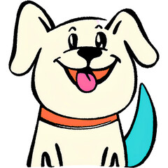 Dog Design, perfect for t-shirt, poster, sticker, and more
