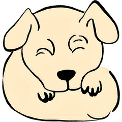 Dog Design, perfect for t-shirt, poster, sticker, and more
