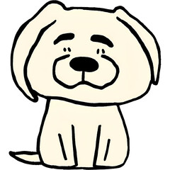 Dog Design, perfect for t-shirt, poster, sticker, and more
