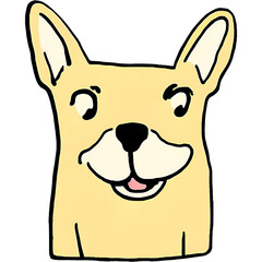 Dog Design, perfect for t-shirt, poster, sticker, and more
