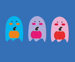 Obraz premium very cute and beautiful drawing for halloween