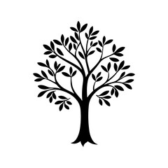 Obraz premium Decorative Spiral Tree
