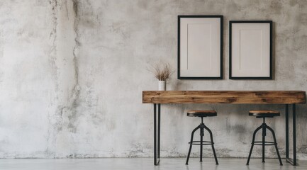 Industrial Bar Table.