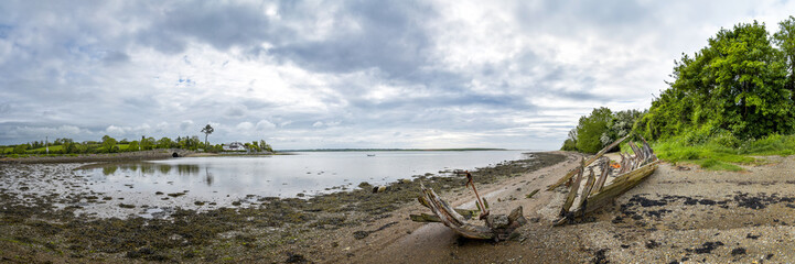 Panorama Bootswrack im County Wexford / Irland