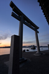 日本の神社の鳥居