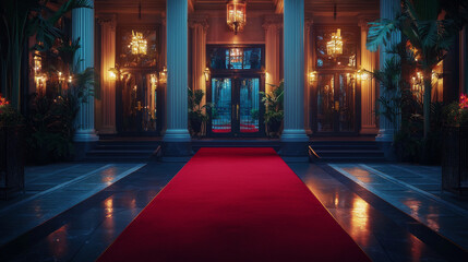 “Red Carpet Royale: Where Stars Walk”