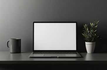 Fototapeta premium Laptop Mockup.