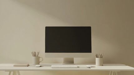 Minimalist Workspace.