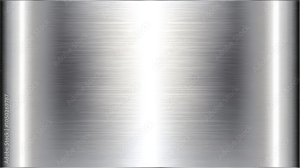 Fototapete a smooth silver background with a subtle gradient, providing a modern, minimalist look with ample sp