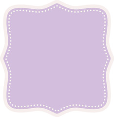 Vintage Blank Label Frame vector