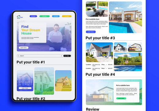 Email Newsletter Layout