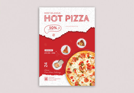 Pizza Food Flyer Template