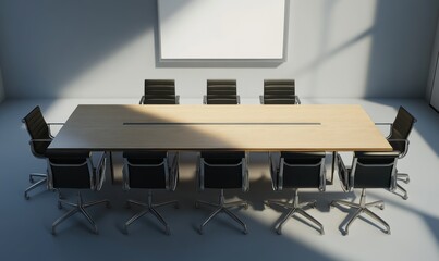 Fototapeta premium Meeting Room Table.