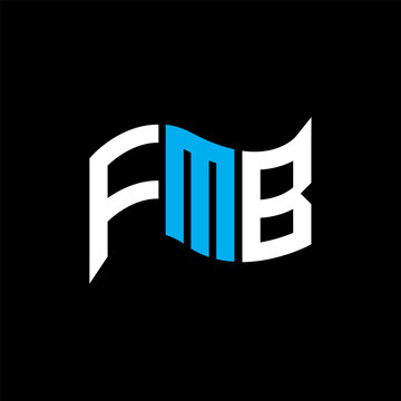 FMB logo design, FMB simple and modern logo. FMB luxurious alphabet design