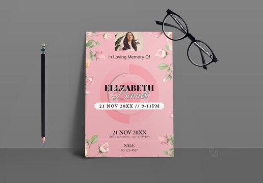 In Loving Memory Template Layout